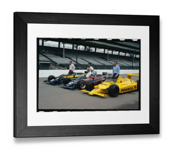 Framed Print : Drivers in 1980 Indy 500 Framed Print : Drivers in 1980 Indy 500