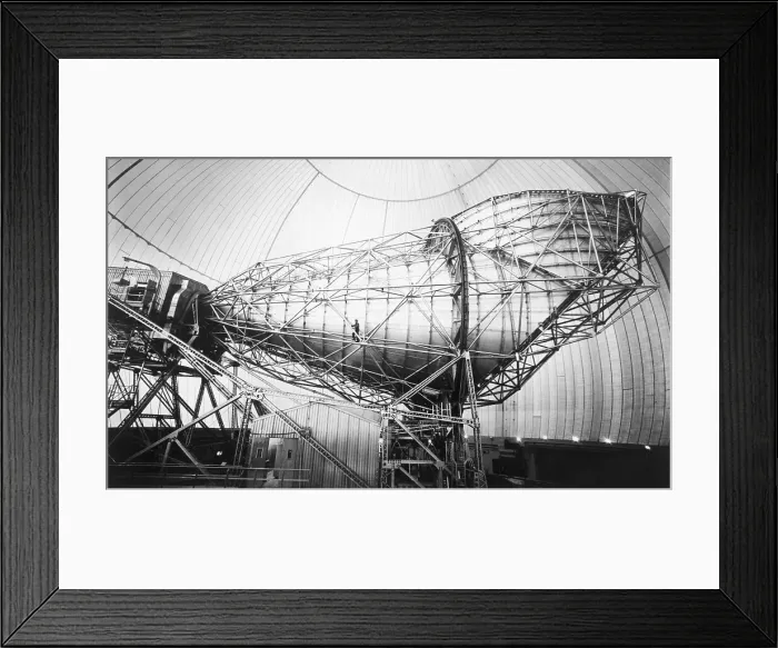Framed Print : Comsat Horn Antenna Under Radome Genview Framed Print : Comsat Horn Antenna Under Radome Genview