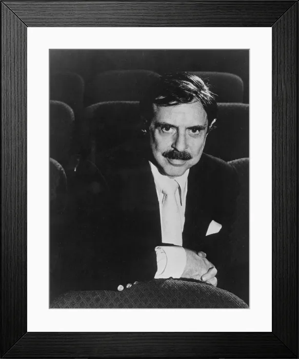 Framed Print : Portrait of David Merrick Framed Print : Portrait of David Merrick