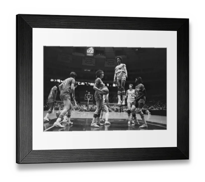 Framed Print : Nancy Lieberman Playing Basketball Framed Print : Nancy Lieberman Playing Basketball