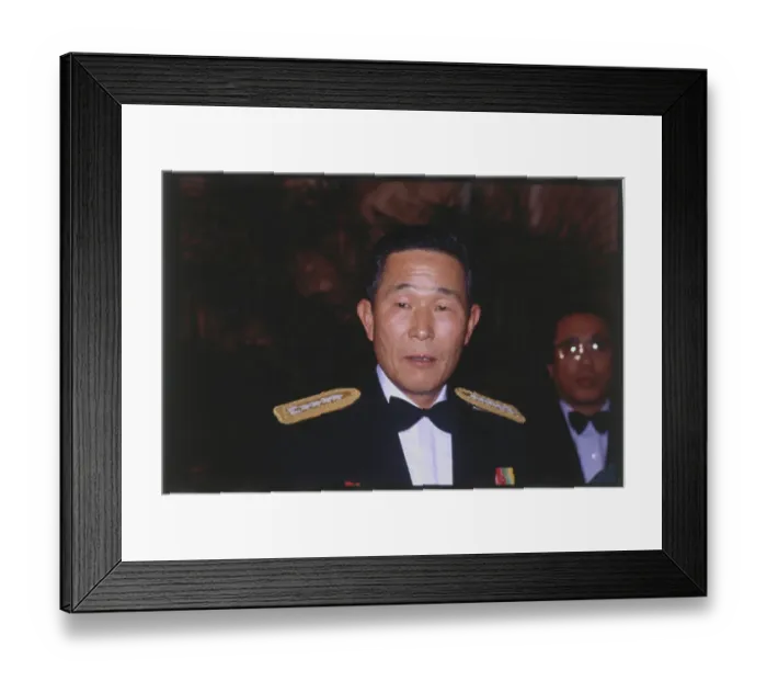 Framed Print : General Lee Hui Sung in Uniform
