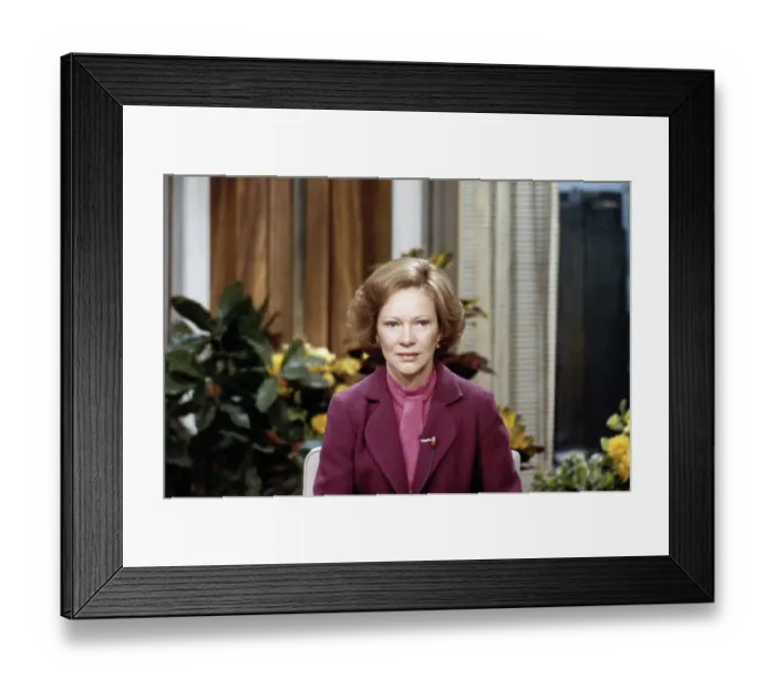 Framed Print : Rosalynn Carter Framed Print : Rosalynn Carter