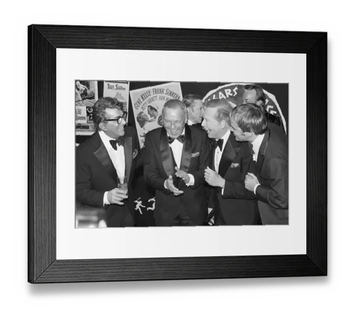 Framed Print : Milton Berle, Rich Little, Frank Sinatra and Dean Martin Framed Print : Milton Berle, Rich Little, Frank Sinatra and Dean Martin