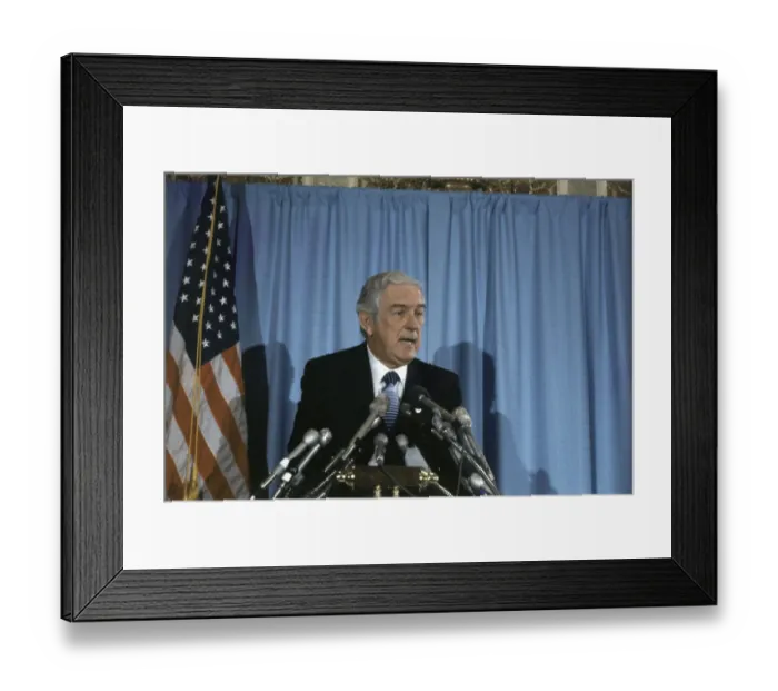 Framed Print : John Connally Speaking Framed Print : John Connally Speaking
