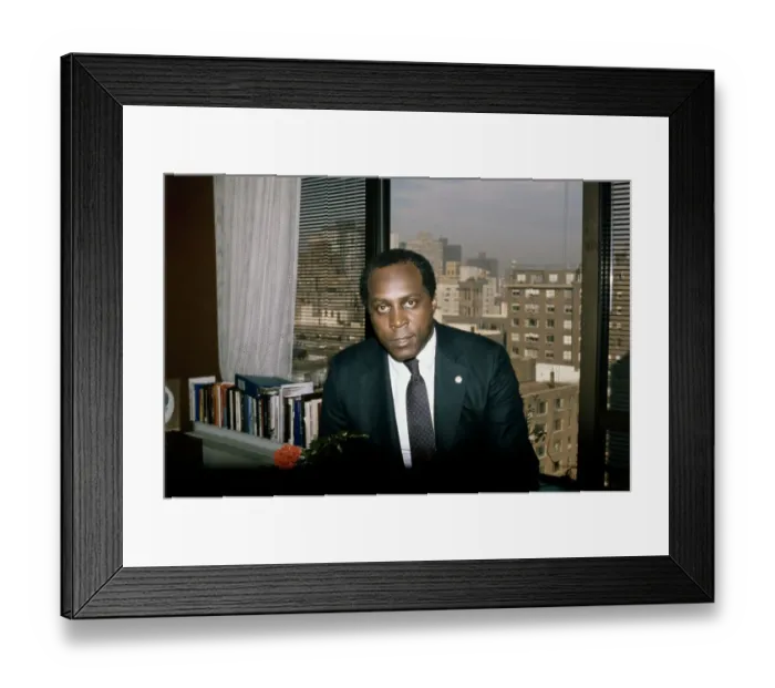 Framed Print : Vernon Jordan Framed Print : Vernon Jordan