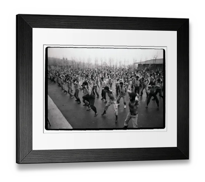 Framed Print : Moslem Troops Going Through Exercises Framed Print : Moslem Troops Going Through Exercises