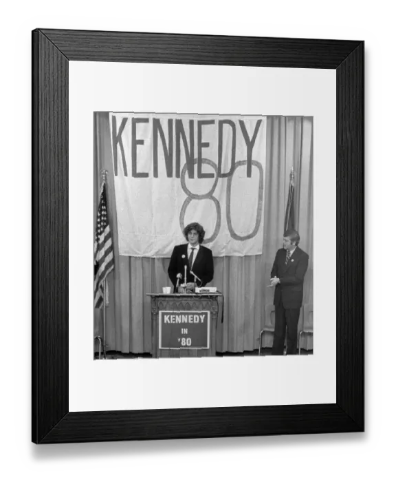 Framed Print : Joseph Brennan Applauding John Kennedy Jr Framed Print : Joseph Brennan Applauding John Kennedy Jr