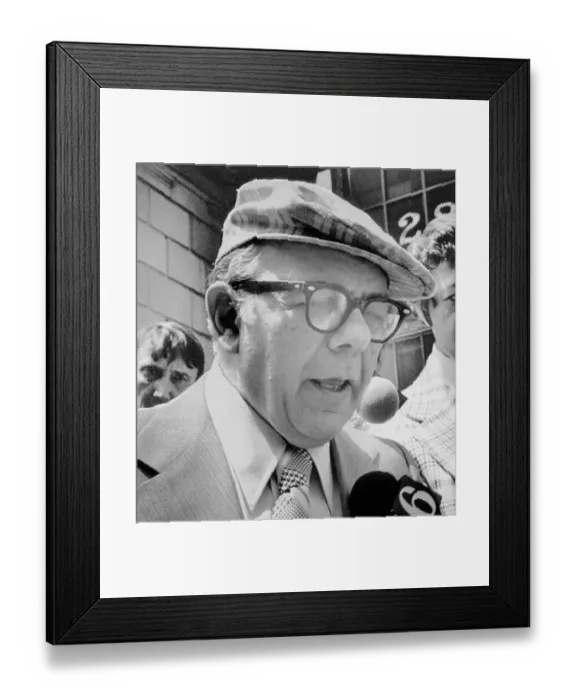 Framed Print : Portrait of Angelo Bruno Framed Print : Portrait of Angelo Bruno
