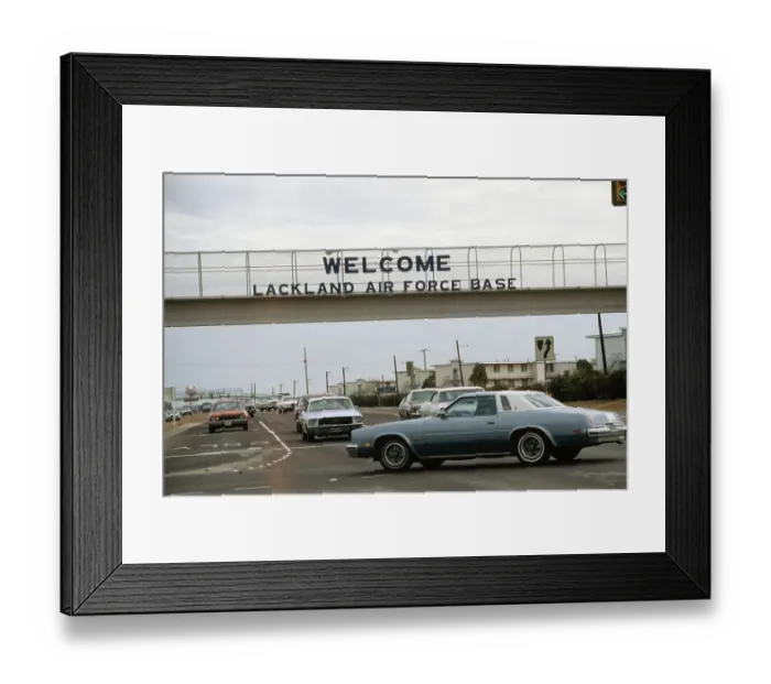 Framed Print : Lackland Air Force Base Framed Print : Lackland Air Force Base