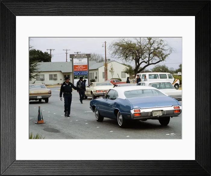 Framed Print : Guards At Lackland AFB Framed Print : Guards At Lackland AFB