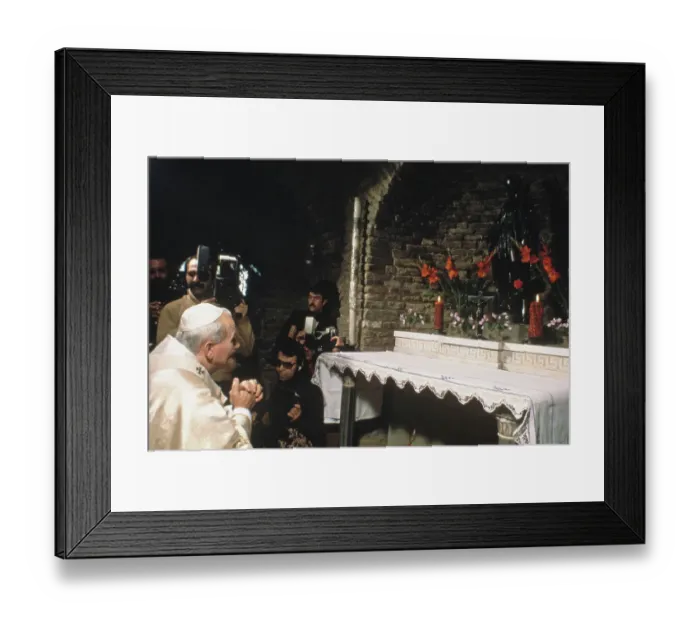 Framed Print : Pope John Paul II Framed Print : Pope John Paul II