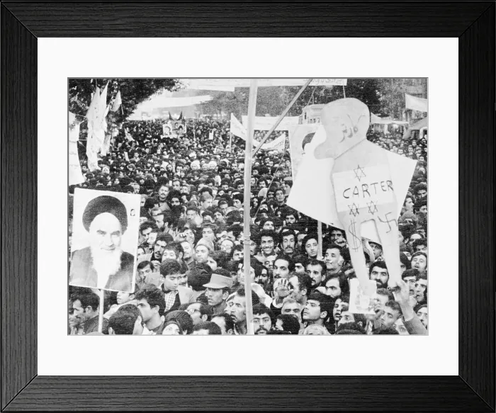 Framed Print : Anti-American Iranian Protesters in Tehran Framed Print : Anti-American Iranian Protesters in Tehran