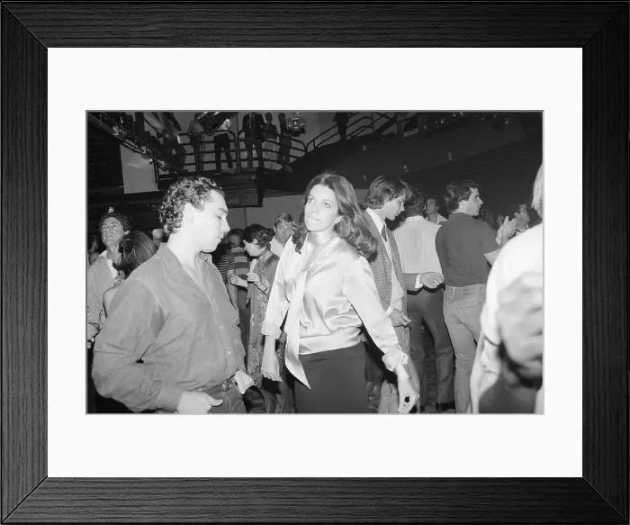Framed Print : Portrait of Christina Onassis Dancing with Nicos Boakis Framed Print : Portrait of Christina Onassis Dancing with Nicos Boakis