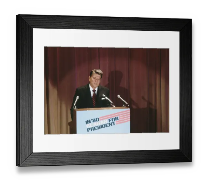 Framed Print : Ronald Reagan Framed Print : Ronald Reagan