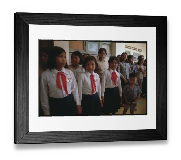 Framed Print : Cambodian Children
