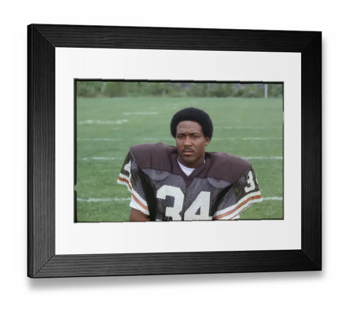 Framed Print : Portrait of Greg Pruitt