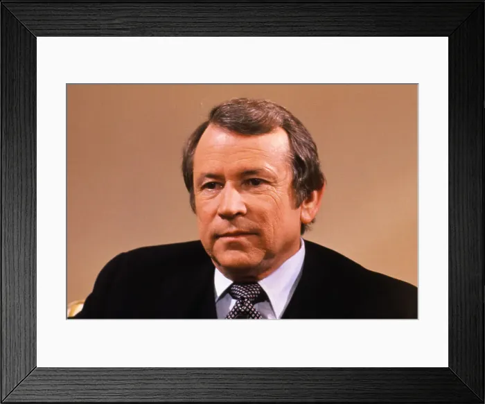 Framed Print : Portrait of Howard Baker Framed Print : Portrait of Howard Baker