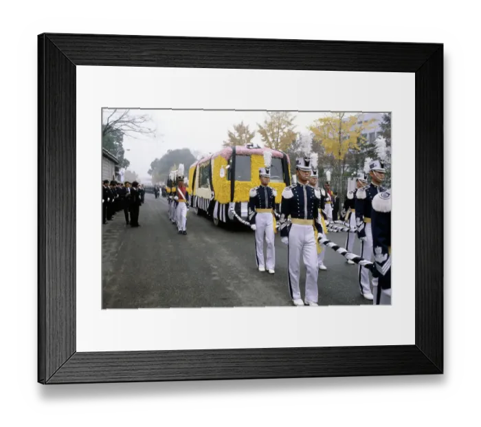Framed Print : Funeral Procession For Park Chung Hee Framed Print : Funeral Procession For Park Chung Hee