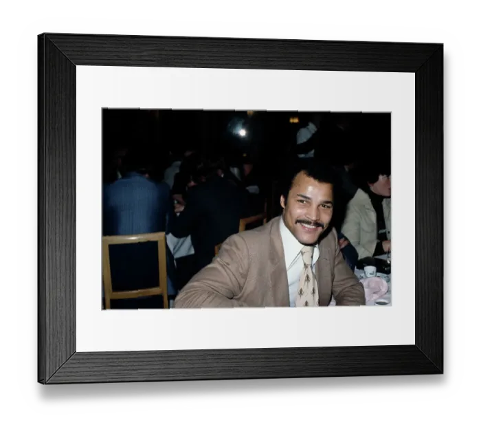 Framed Print : John Conteh