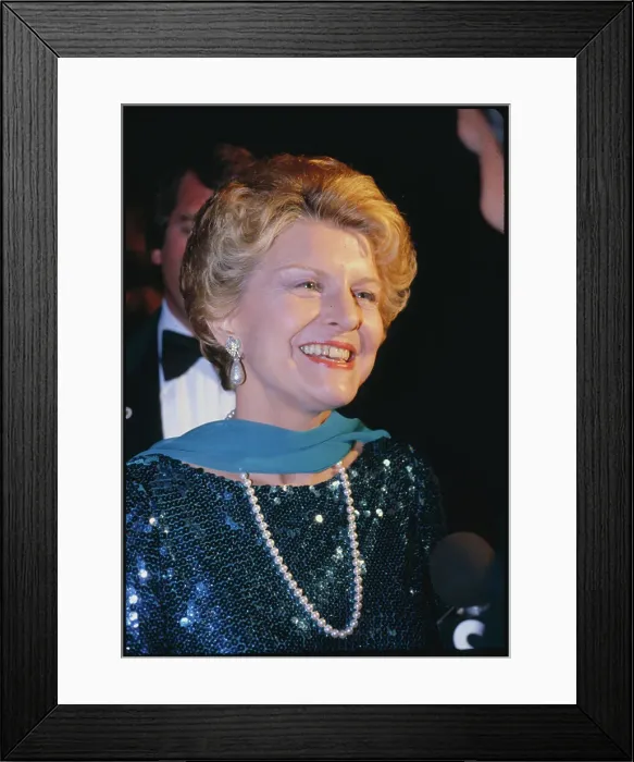 Framed Print : Portrait of Betty Ford Framed Print : Portrait of Betty Ford