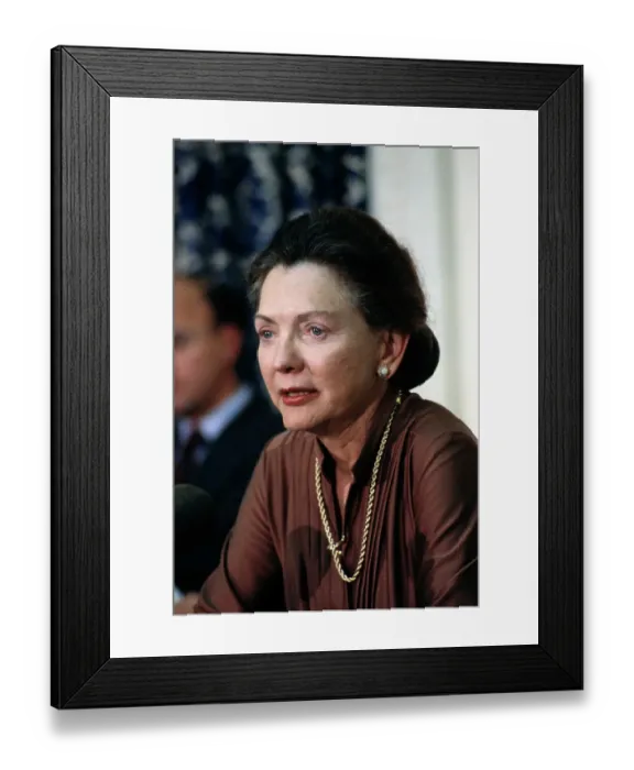 Framed Print : Shirley Hufstedler Framed Print : Shirley Hufstedler