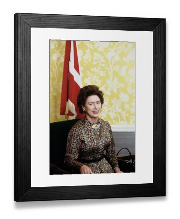 Framed Print : Princess Margaret Framed Print : Princess Margaret