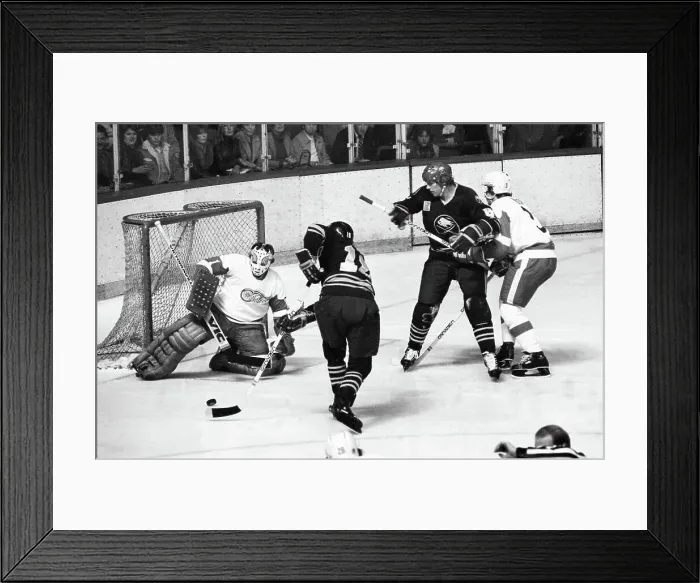 Framed Print : Detroit Red Wings Goalie Jim Rutherford Framed Print : Detroit Red Wings Goalie Jim Rutherford