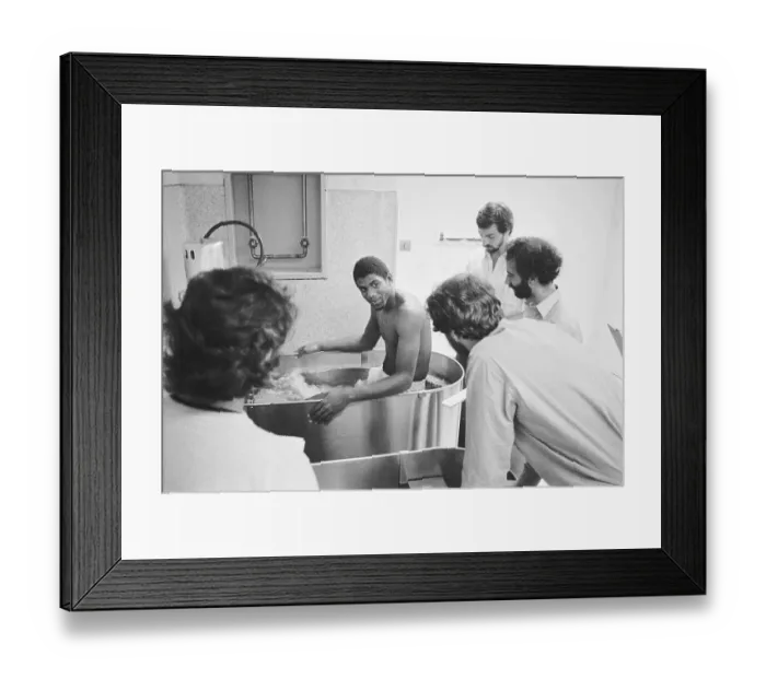 Framed Print : Magic Johnson at Whirlpool Press Conference Framed Print : Magic Johnson at Whirlpool Press Conference