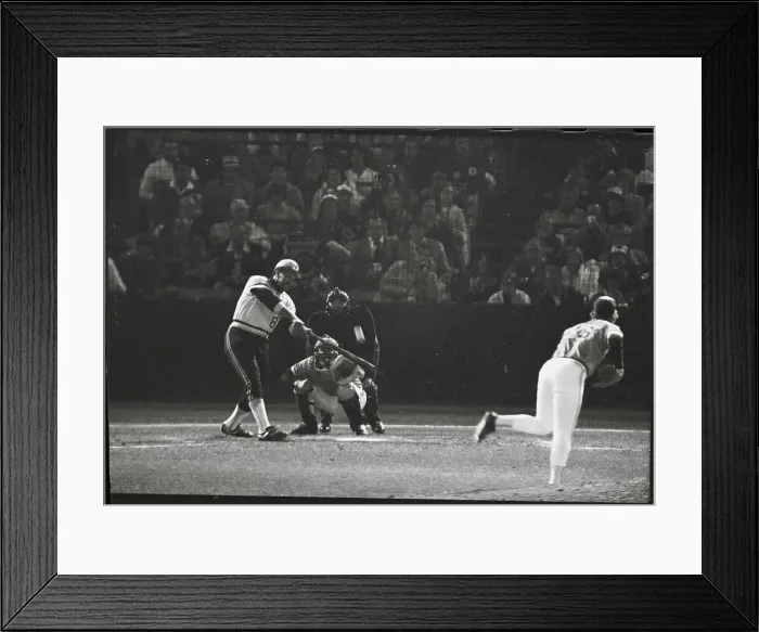 Framed Print : Willie Stargell Hitting Two Run Homer Framed Print : Willie Stargell Hitting Two Run Homer