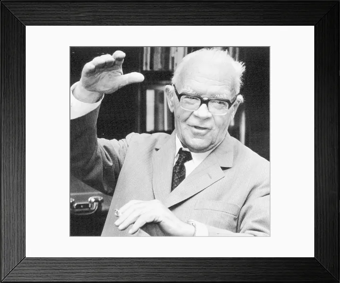 Framed Print : Professor Georg Wittig Framed Print : Professor Georg Wittig