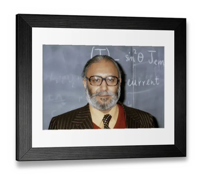 Framed Print : Professor Abdus Salam Framed Print : Professor Abdus Salam