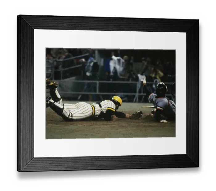 Framed Print : Steve Nicosia In Action