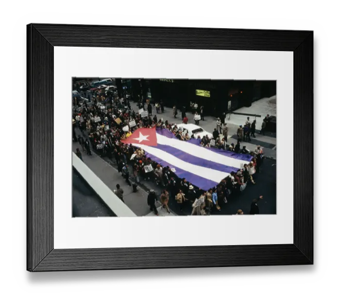 Framed Print : Anti-Castro March Framed Print : Anti-Castro March