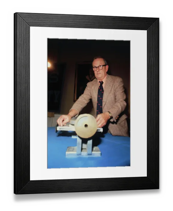 Framed Print : Portrait of Alan MacLeod Cormack Framed Print : Portrait of Alan MacLeod Cormack
