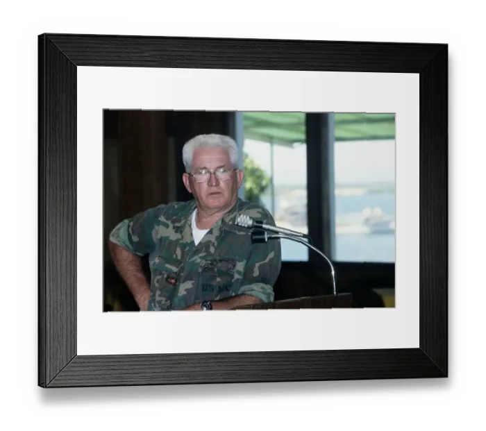 Framed Print : Colonel Mark Fennessy Framed Print : Colonel Mark Fennessy