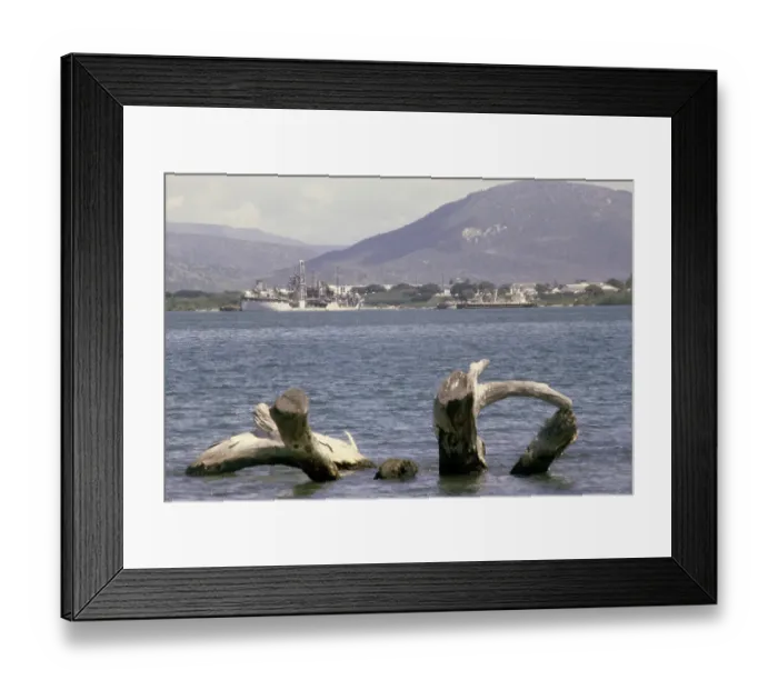 Framed Print : US Naval Base, Guantanamo Bay