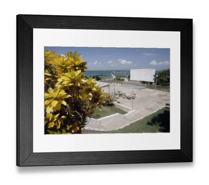 Framed Print : Outdoor Cinema, Guantanamo Bay Framed Print : Outdoor Cinema, Guantanamo Bay