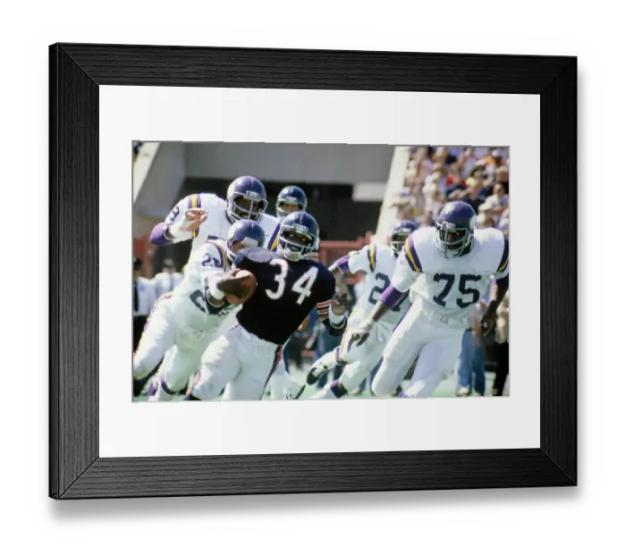 Framed Print : Walter Payton Framed Print : Walter Payton