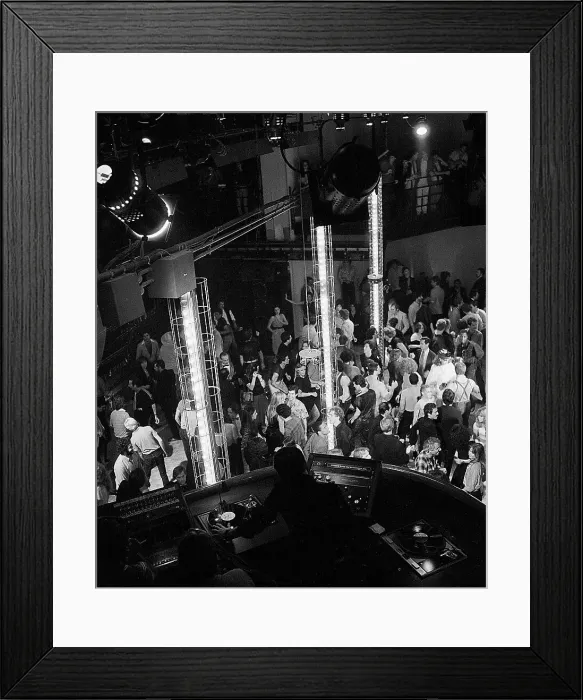 Framed Print : People Dancing at Studio 54 Framed Print : People Dancing at Studio 54