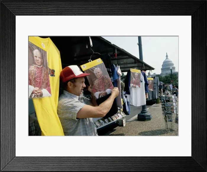 Framed Print : Pope John Paul II Merchandise Framed Print : Pope John Paul II Merchandise