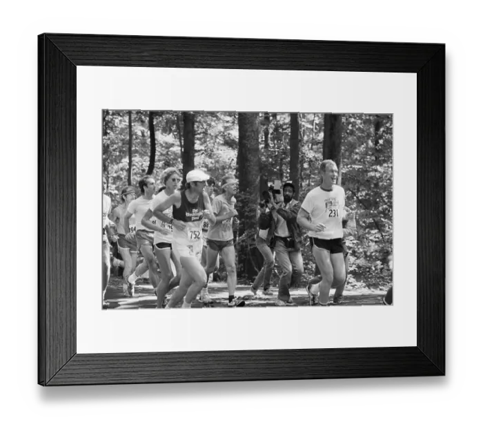 Framed Print : President Carter Running in Catoctin Mountain 10K Race Framed Print : President Carter Running in Catoctin Mountain 10K Race