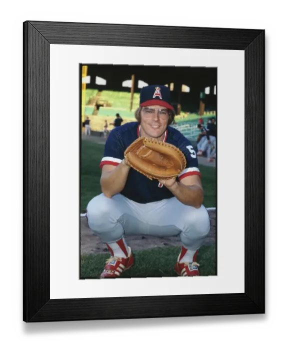 Framed Print : Portrait of Brian Downing