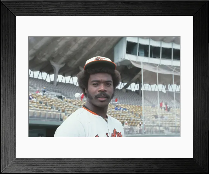 Framed Print : First Baseman Eddie Murray Framed Print : First Baseman Eddie Murray