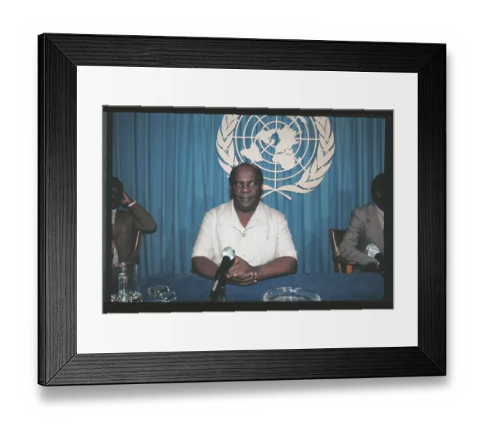 Framed Print : Godfrey Binaisa Framed Print : Godfrey Binaisa