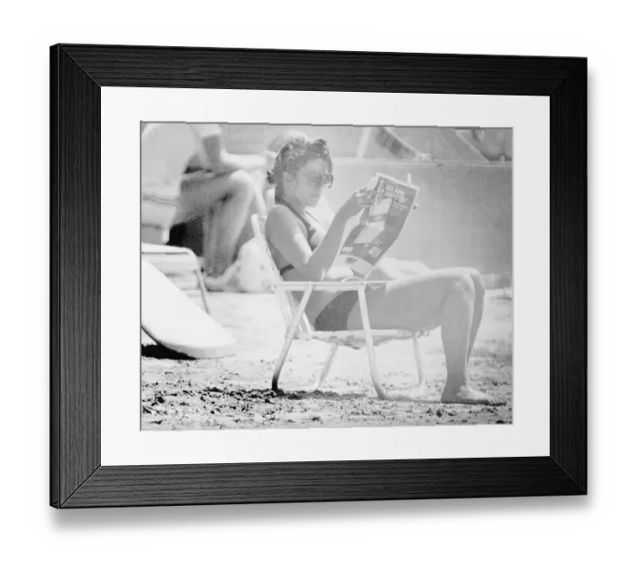 Framed Print : Portrait of Christina Onassis