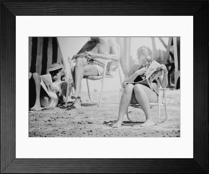 Framed Print : Portrait of Christina Onassis and Sergei Kauzov Framed Print : Portrait of Christina Onassis and Sergei Kauzov