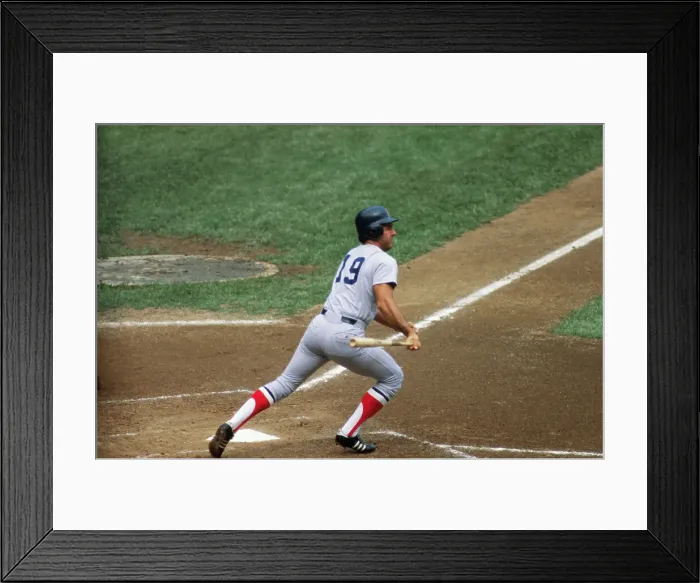Framed Print : Fred Lynn at Bat During Baseball Game Framed Print : Fred Lynn at Bat During Baseball Game