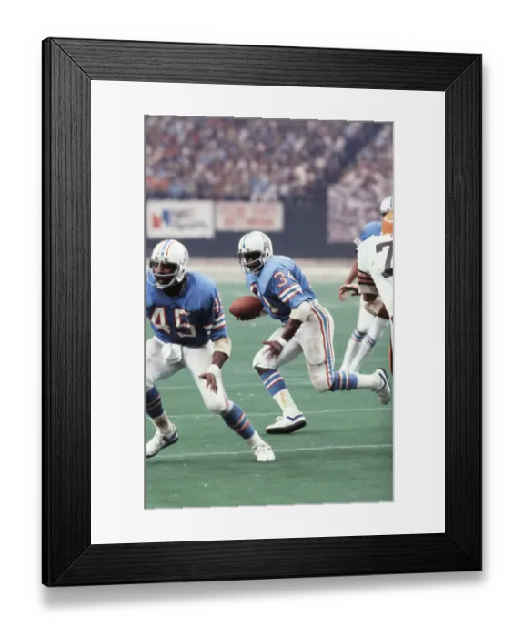 Framed Print : Earl Campbell During Game Framed Print : Earl Campbell During Game
