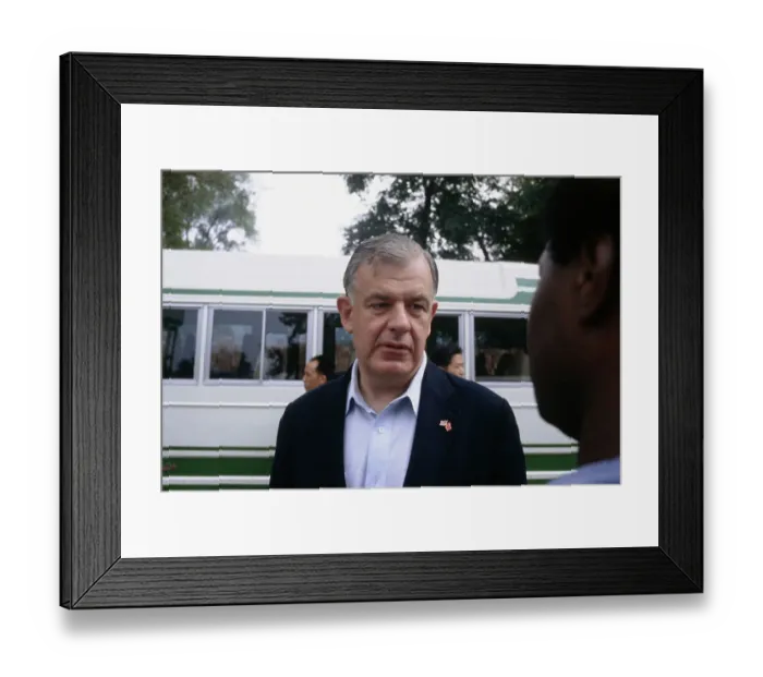 Framed Print : Tom Foley. American lawyer and politician Thomas Foley Framed Print : Tom Foley. American lawyer and politician Thomas Foley