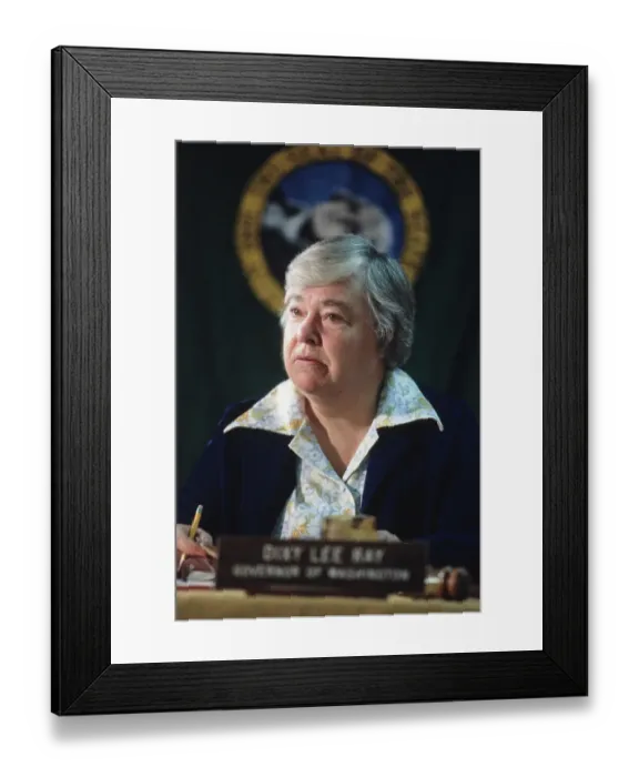 Framed Print : Dixy Lee Ray Framed Print : Dixy Lee Ray